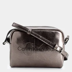 12731-ADASCULPTED CAMERAGUNMETAL- TRACOLLE^CALVIN KLEIN JEANS Outlet