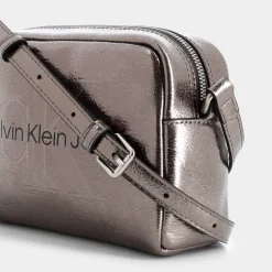 12731-ADASCULPTED CAMERAGUNMETAL- TRACOLLE^CALVIN KLEIN JEANS Outlet