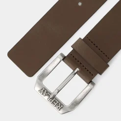 AM2417.000.A3008A-110 DK BROWN WOOD- CINTURE^REPLAY Clearance
