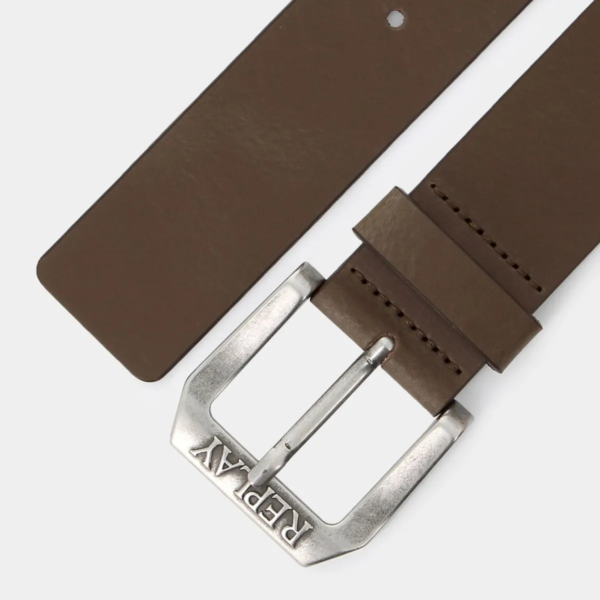 AM2417.000.A3008A-110 DK BROWN WOOD- CINTURE^REPLAY Clearance