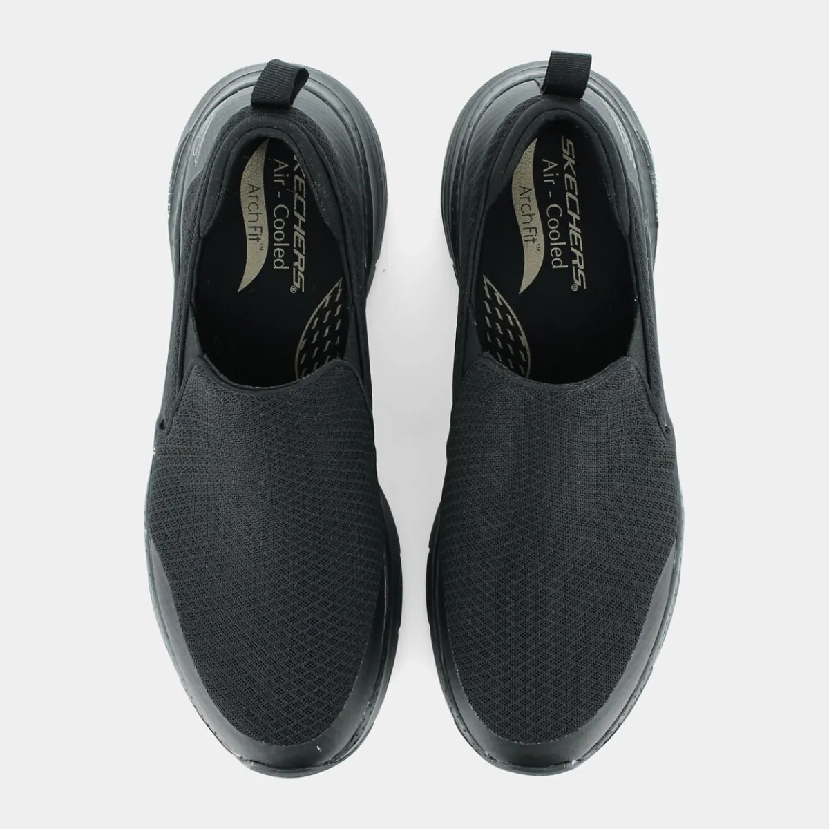 232043ARCH FITBlack Mesh/Black /- SPORTIVE^SKECHERS Best Sale