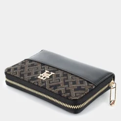 17153-BDSTH JACQUARD MED ZABLACK- PICCOLA PELLETTERIA^TOMMY HILFIGER Sale