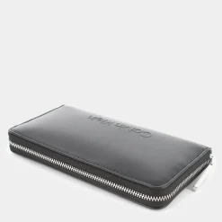 12439-BEHEMBOSSEDBLACK- PICCOLA PELLETTERIA^CALVIN KLEIN Hot