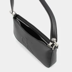 12725-BEHSCULPTED SHOULDER POUCHBLACK- TRACOLLE^CALVIN KLEIN JEANS Fashion
