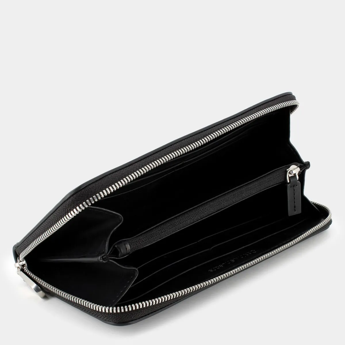 12743-BEHSCULPTED ZIP AROUNDBLACK- PICCOLA PELLETTERIA^CALVIN KLEIN JEANS Hot