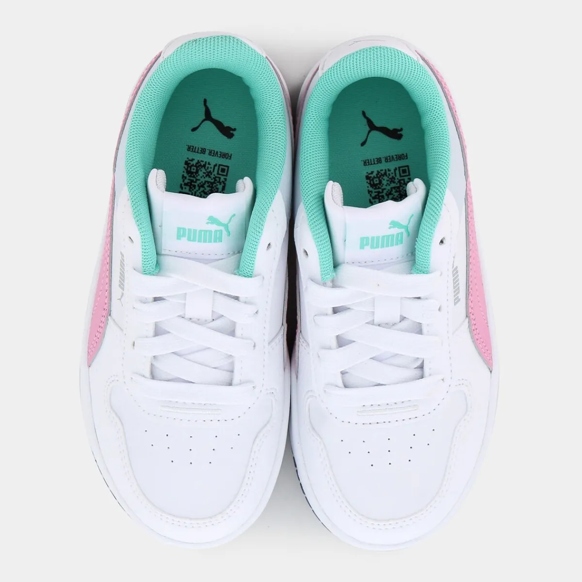 393847CARINA STREETWhite/Mauved Out/Mint- SPORTIVE^PUMA Outlet