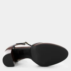 CC-I24D-05-CHOCO/NERO- DECOLLETÈ^ATELIER PIETRINI Best Sale