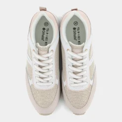 CI-E24D-01NUDE- SNEAKERS^SHEEN Fashion