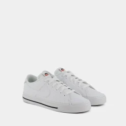 CU414Court LegacyWhite/ White black- SPORTIVE^NIKE Best Sale