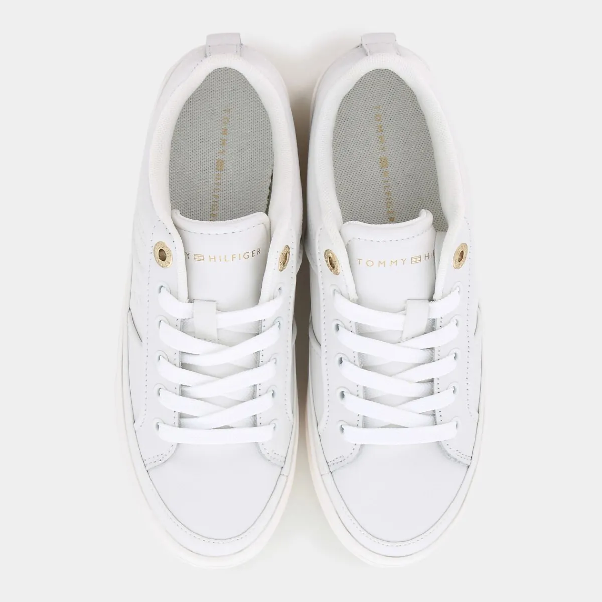 7945ESSENTIAL VULCANIZED MONOGRAMWHITE- SNEAKERS^TOMMY HILFIGER New