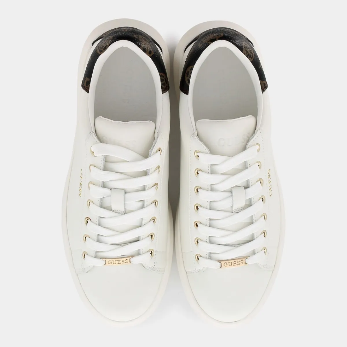 FL8VIB-LEA12VIBO, MARRONE OCRA- SNEAKERS^GUESS Clearance