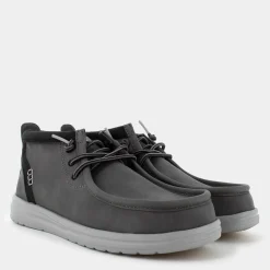 HD.42051WALLY MID CLASSICGREY/BLACK- SCARPONCINI^HEY DUDE Shop