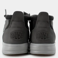 HD.42051WALLY MID CLASSICGREY/BLACK- SCARPONCINI^HEY DUDE Shop