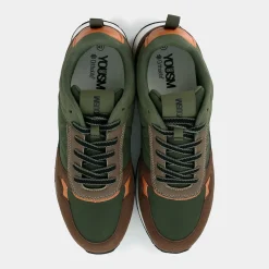 HZ-I24U-02 MILITARE- SNEAKERS^YOUSM Outlet