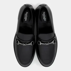 I411260D- MOCASSINI^NERO GIARDINI Outlet