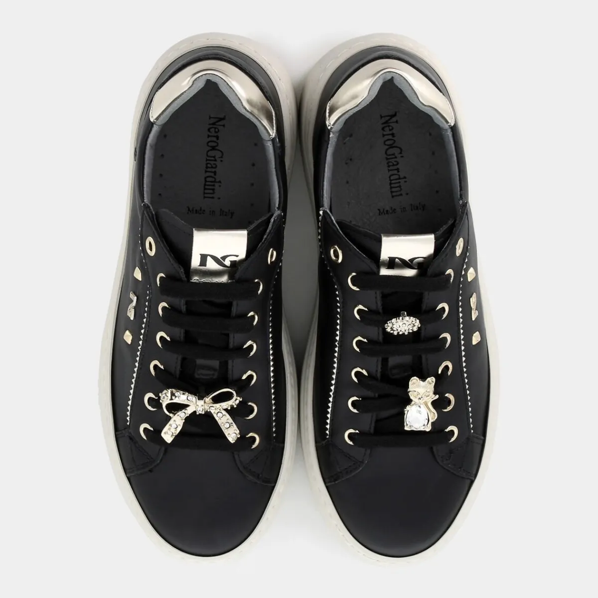 I411621D- SNEAKERS^NERO GIARDINI Cheap