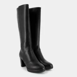 I411720D- STIVALI^NERO GIARDINI Outlet