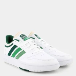 IH0156HOOPS 3FTWWHT/CGREEN/GREEN- SPORTIVE^ADIDAS New