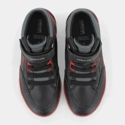 J165CB0MEFUC0048GISLIBLACK/RED- SNEAKERS^GEOX Clearance