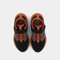 J26GBA0CEFUC0038SPRINTYEBLACK/ORANGE- SNEAKERS^GEOX Fashion