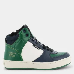 JZ190042SCOBRA 6 BOYNAVY GREEN OFF WHITE- SNEAKERS^REPLAY Hot