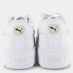 393194Karmen LogobsessionWhite-White-Black- SPORTIVE^PUMA Sale