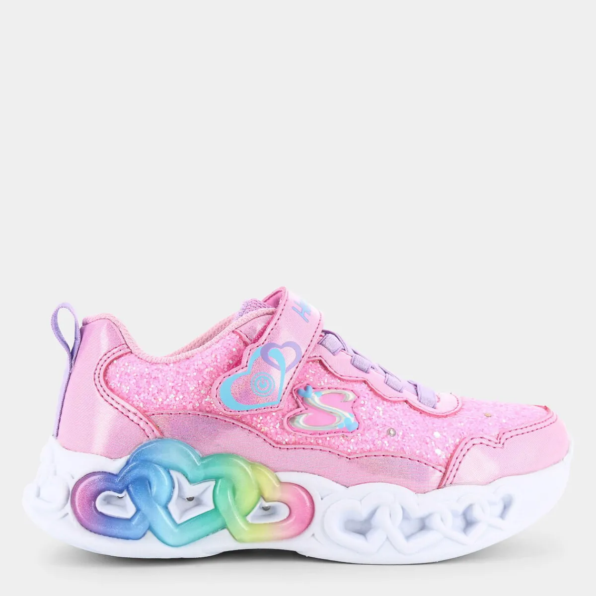 303752LINFINITE HEART LIGHTSPINK ROCK GLITTER/LIGHT PINK- SPORTIVE^SKECHERS Best