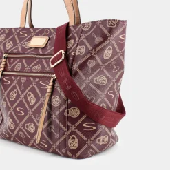 LJ-I24-001-BORDEAUX-CREMA- BORSE^SHEEN Shop