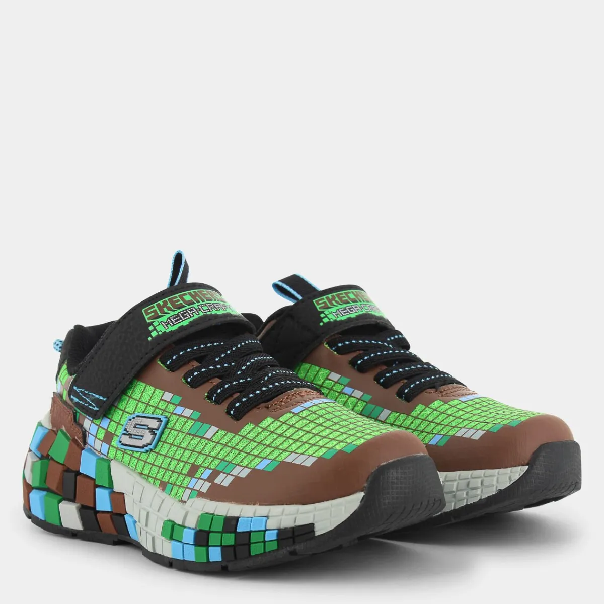 402182LMEGA-CRAFT 3.0BROWN & BLACK /GREEN- SPORTIVE^SKECHERS Cheap