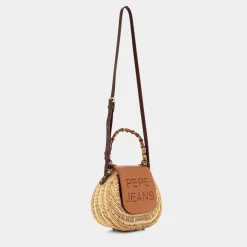 PL031423BRIELLE859 TOBACCO- BORSE^PEPE JEANS Cheap