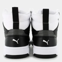 393831REBOUND V6 MIDWhite/Black/Shadow Gray- SPORTIVE^PUMA Sale