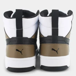 392326Rebound v6White-Black-Chocolate Chip- SPORTIVE^PUMA New