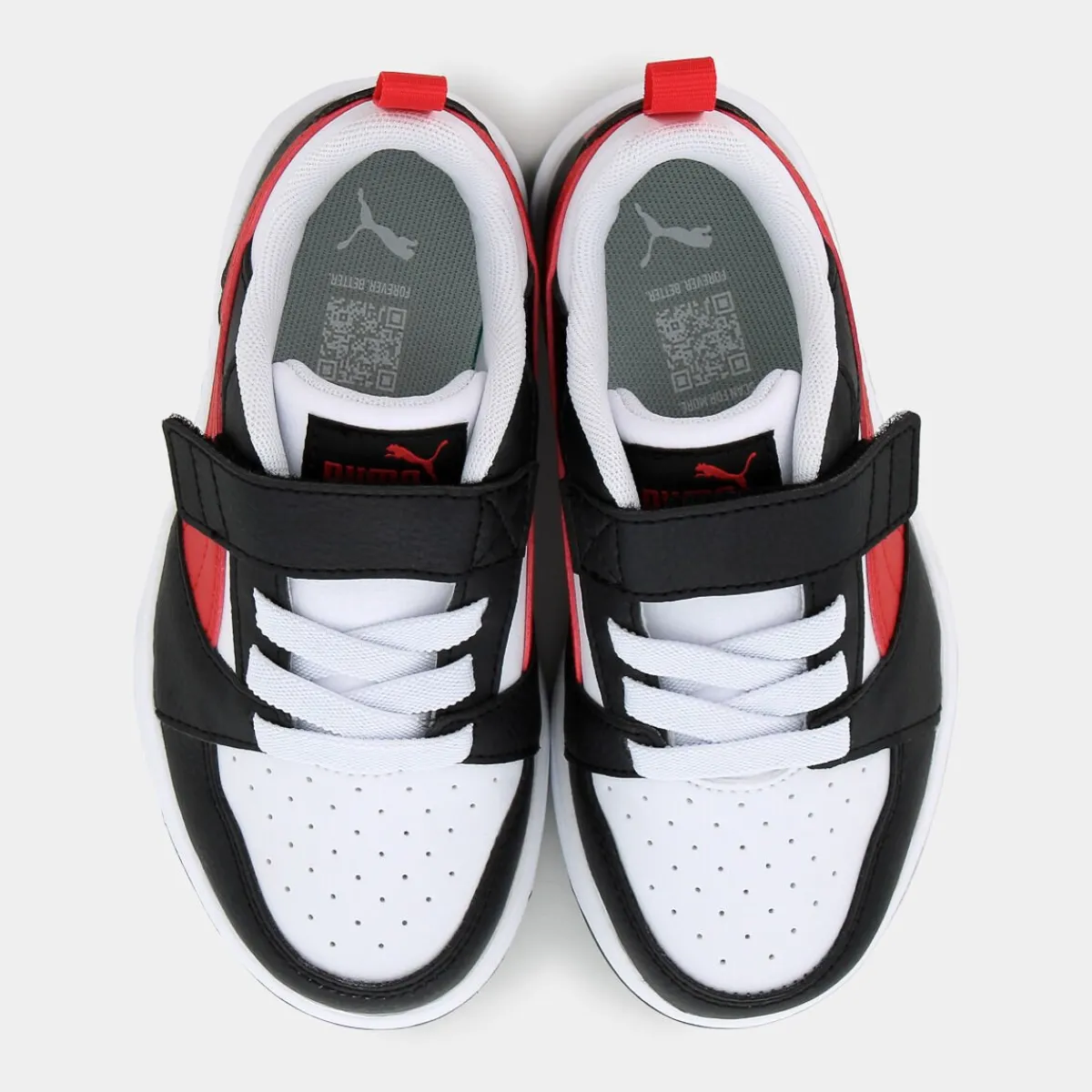 397419REBOUND V6White/For All Time Red/Black- SPORTIVE^PUMA Clearance