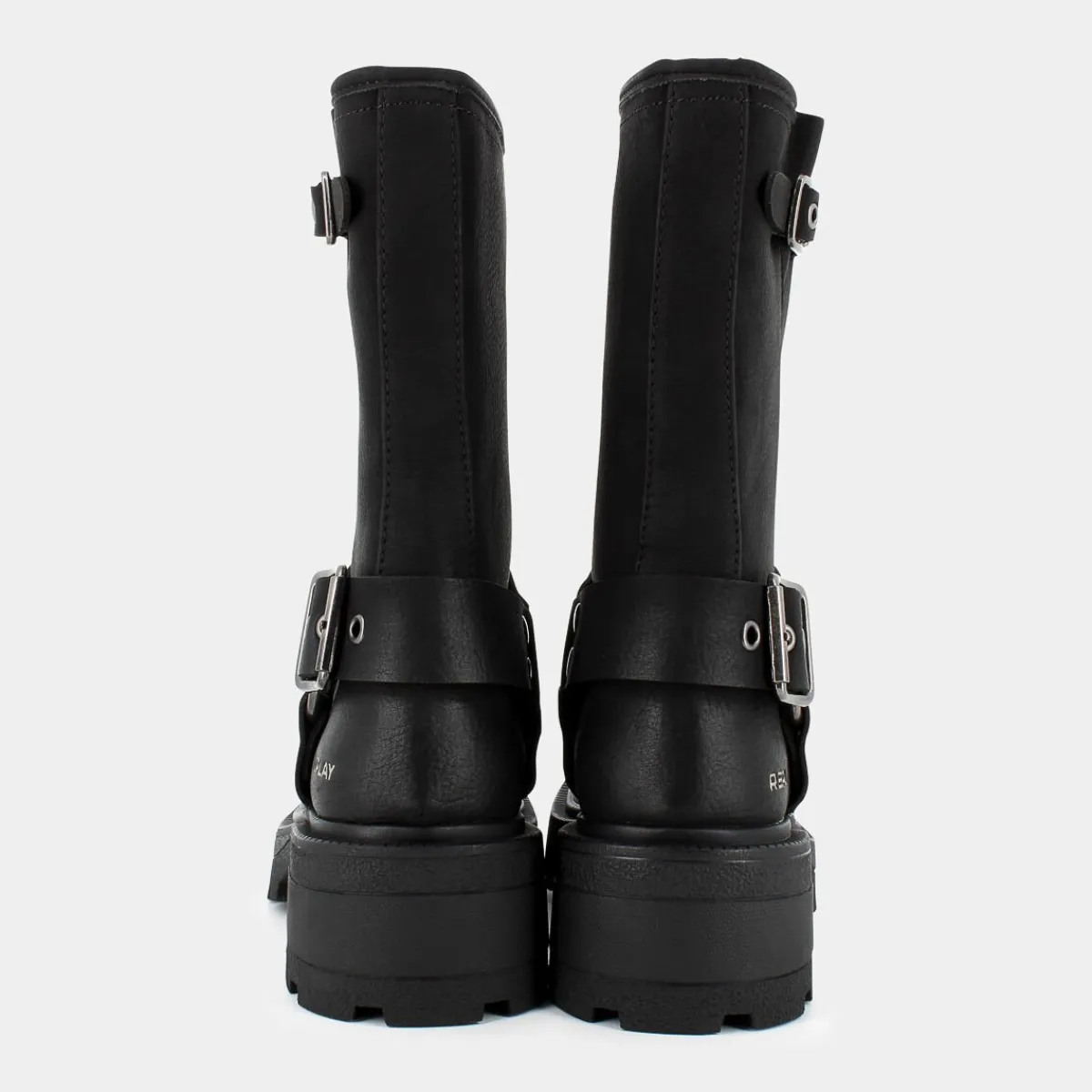 RL680004SBRIGITTE BOOTBLACK- TRONCHETTI^REPLAY Store