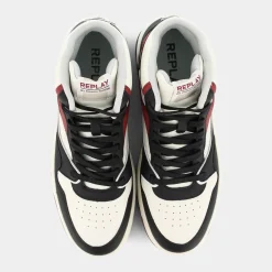 RZ4S0008LGEMINIBLACK/TOFU/BORDO- SNEAKERS^REPLAY New