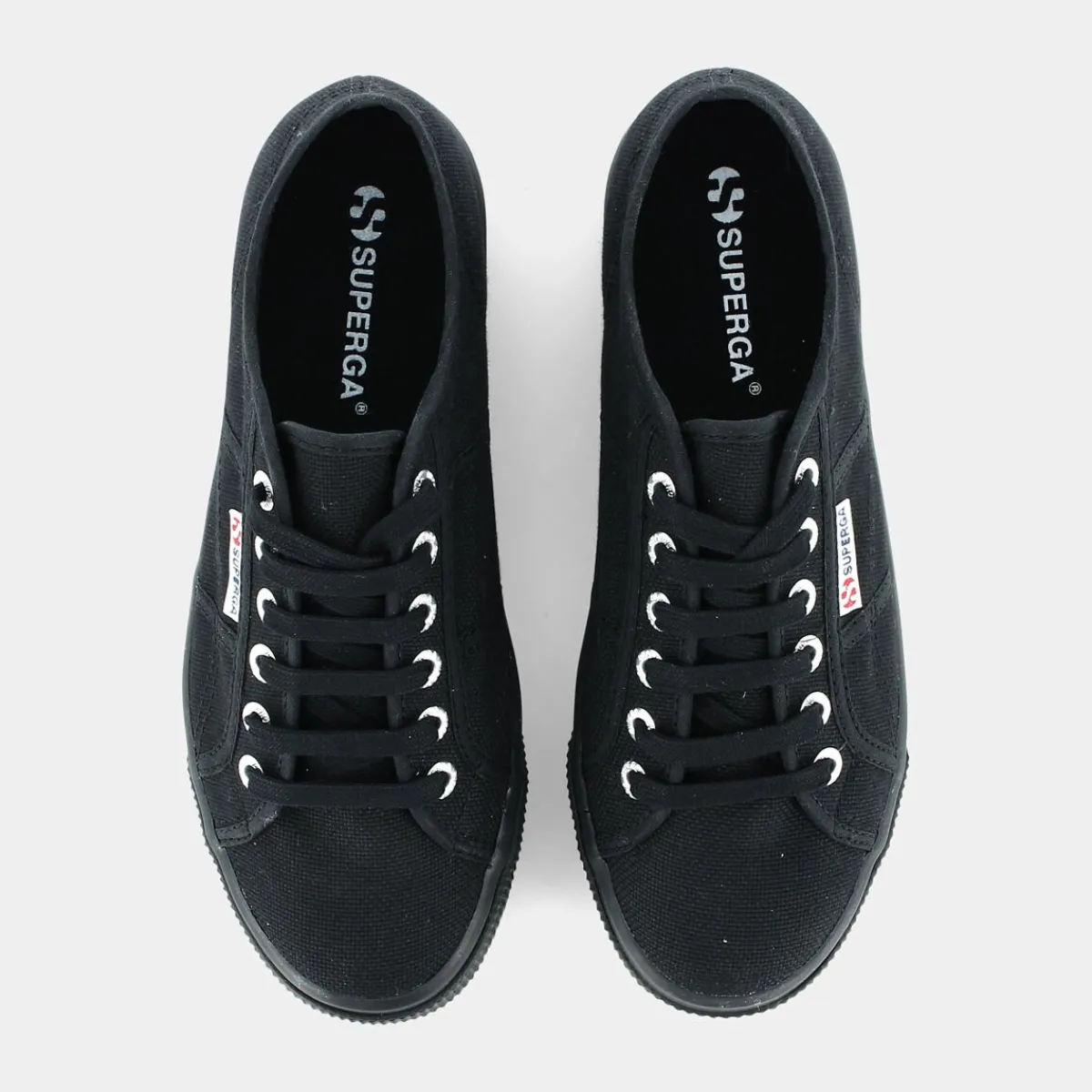S91111LW2790 PLATFORMFULL BLACK- SPORTIVE^SUPERGA New