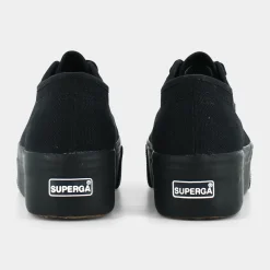 S91111LW2790 PLATFORMFULL BLACK- SPORTIVE^SUPERGA New