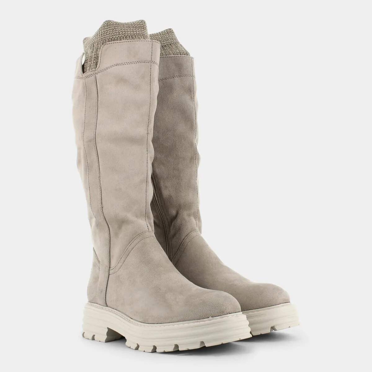 TX-I23D-13TAUPE- STIVALI^SHEEN Fashion