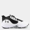3025616UA Lockdown 6White / Jet Gray / Black- SPORTIVE^UNDER ARMOUR Clearance