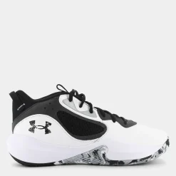 3025616UA Lockdown 6White / Jet Gray / Black- SPORTIVE^UNDER ARMOUR Clearance