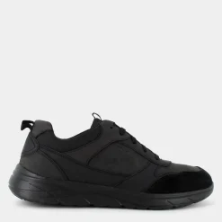U46E1A0BCEKC9999PORTELLO ABLACK- SNEAKERS^GEOX Store