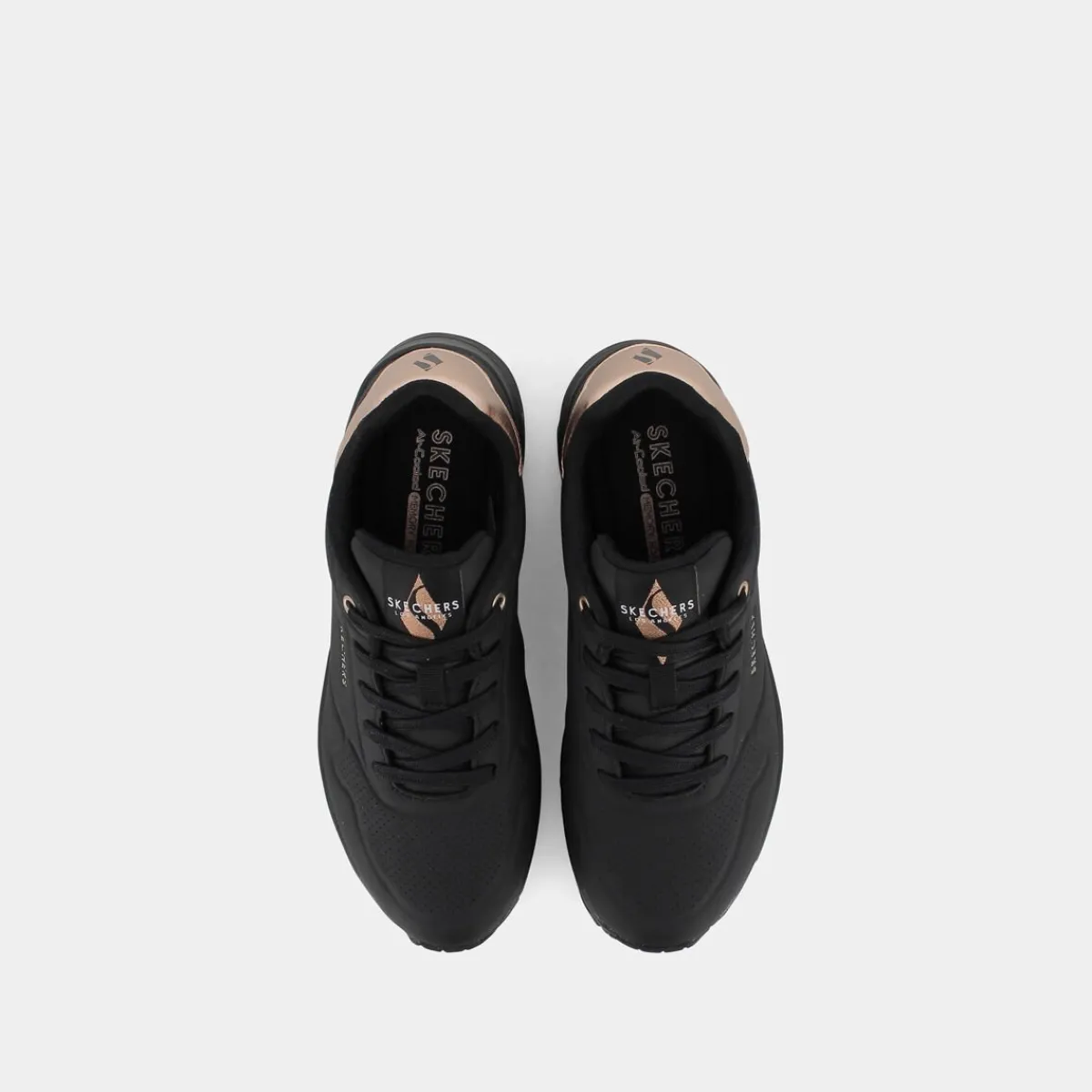 177094UNOBLACK DURABUCK/MESH- SPORTIVE^SKECHERS Flash Sale