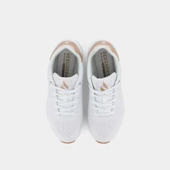 177094UNOWHITE DURABUCK/MESH- SPORTIVE^SKECHERS New