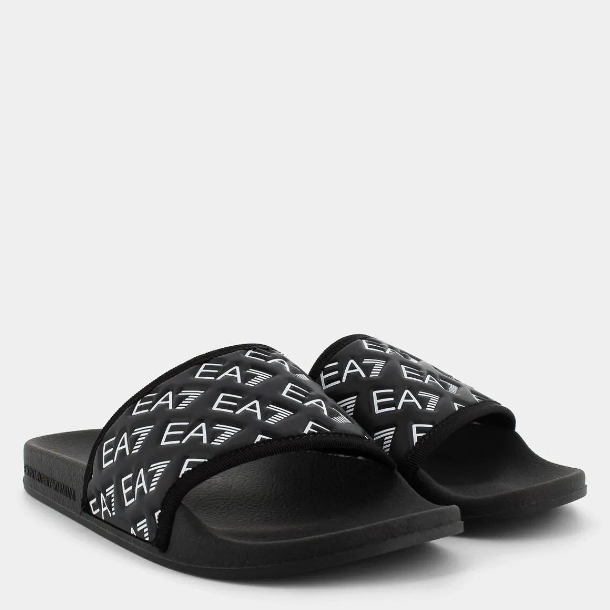 XCP010XK340N078ALL OVER SLIPPERBLACK+WHITE- CIABATTE^EA7 Cheap